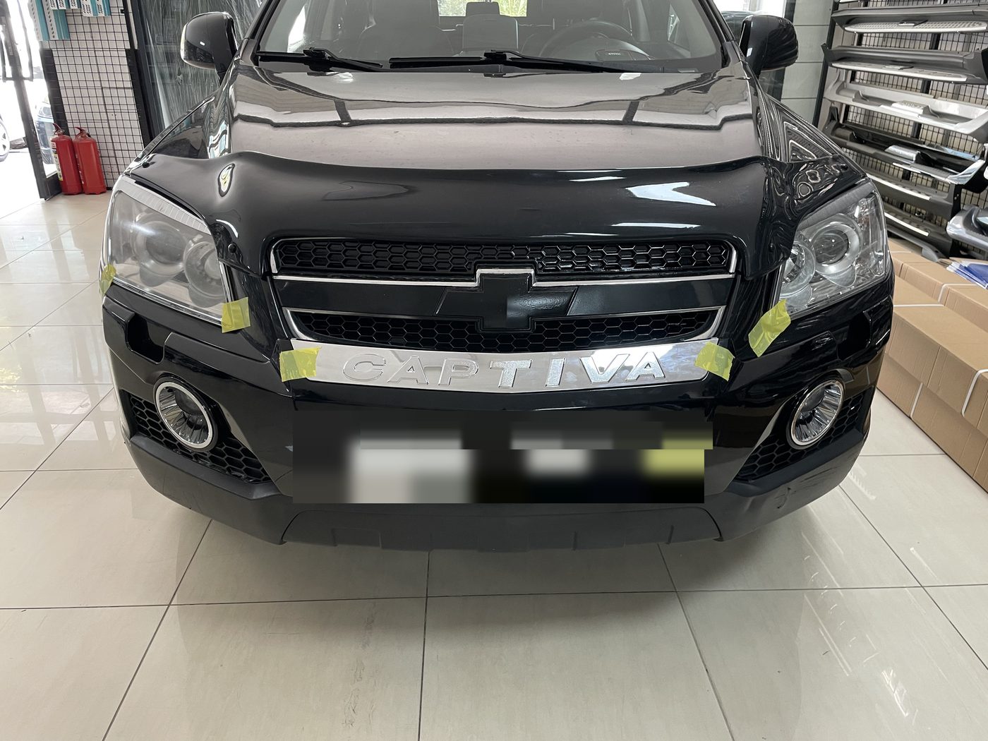 Isuzu D-Max ön koruma bariyeri montajı – CarCenter atölye